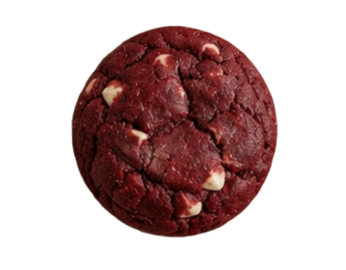 Red Velvet & White Chocolate Cream Cheese Cookie